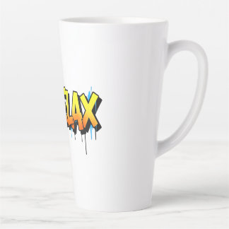 Chill Bart Relax Graffiti Urban Style Graphic Tee Latte Mug
