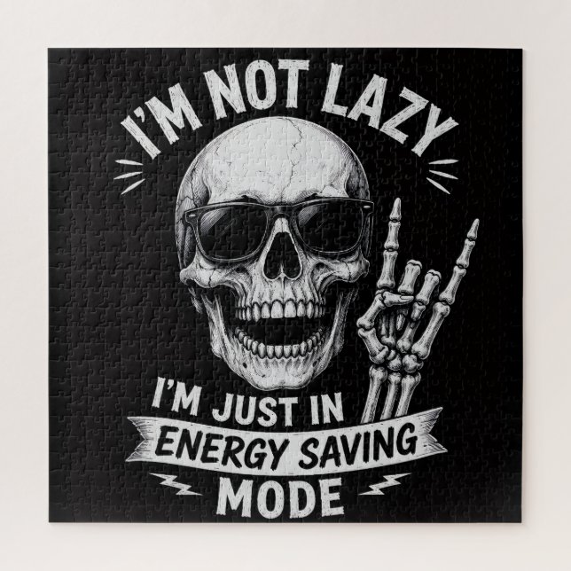 Chill Bone Humor Jigsaw Puzzle (Vertical)