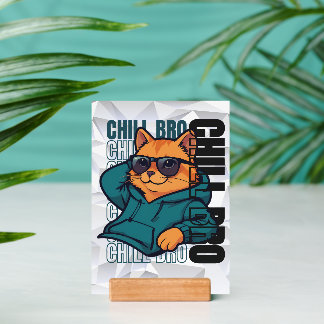 Chill Bro Cat Holder