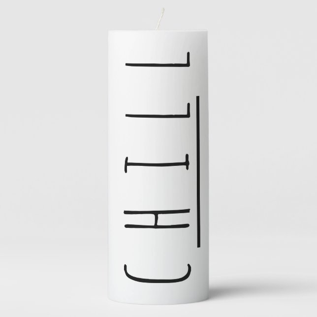 chill candle (Front)