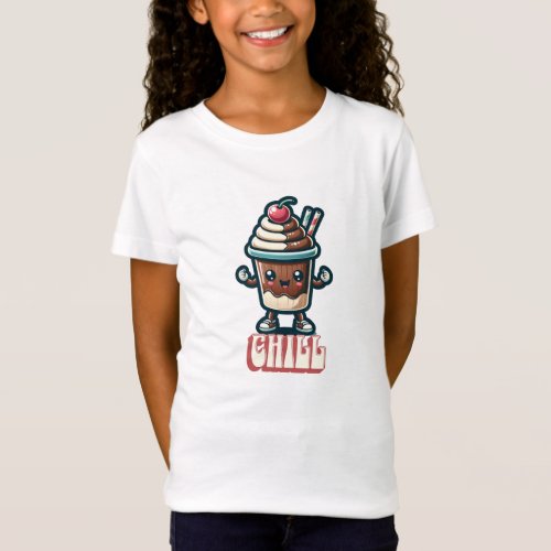 Chill Chocolate Milkshake Pun  T_Shirt