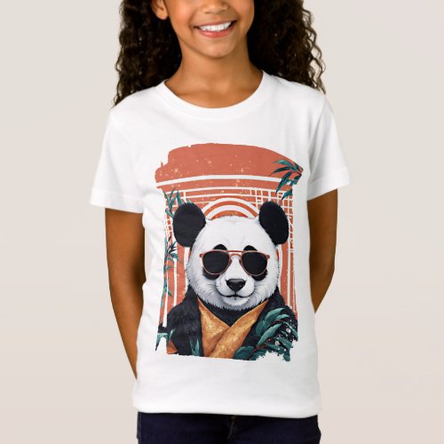 Chill Cool Kung Fu Panda with Sunglasses T_Shirt