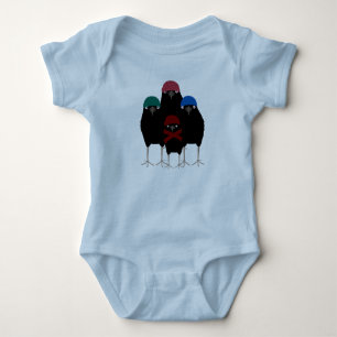 Chill Crows Baby Bodysuit
