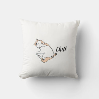 Chill Dog Pillow – Minimalist Relaxing Pup Decor