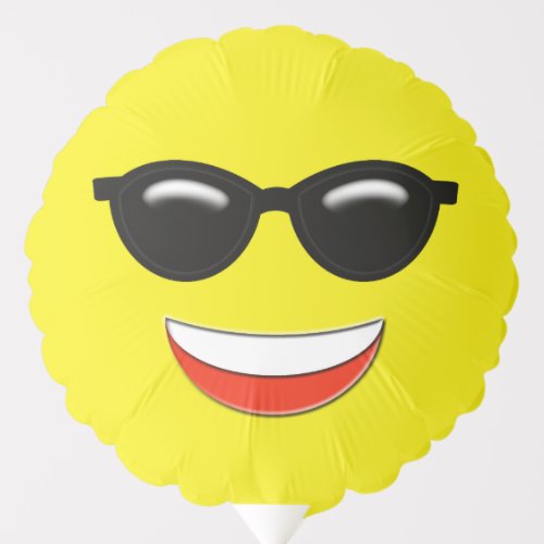 Chill Emoji Balloon