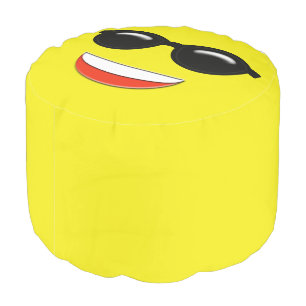 Chill Emoji Pouf