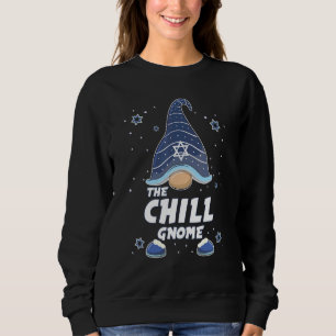 Chill Gnome Hanukkah Family Matching for men wome Sweatshirt