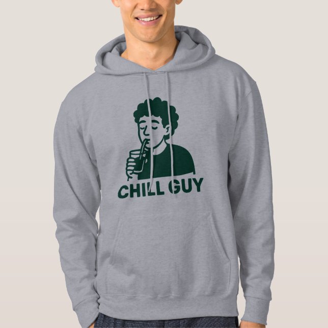 chill guy hoodie (Front)