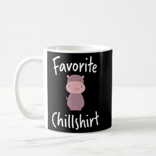 Chill Hippo Nap Sleeping Pajama Nightgown  Coffee Mug