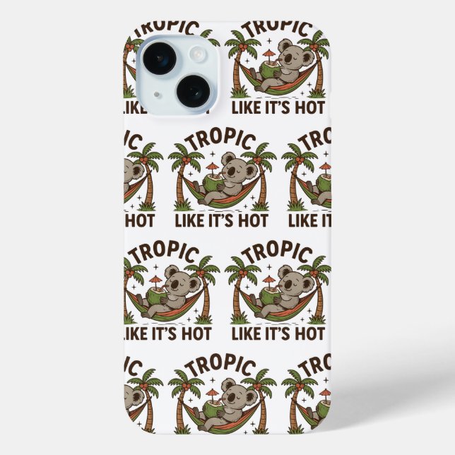  Chill Koala Vibes Case-Mate iPhone Case (Back)