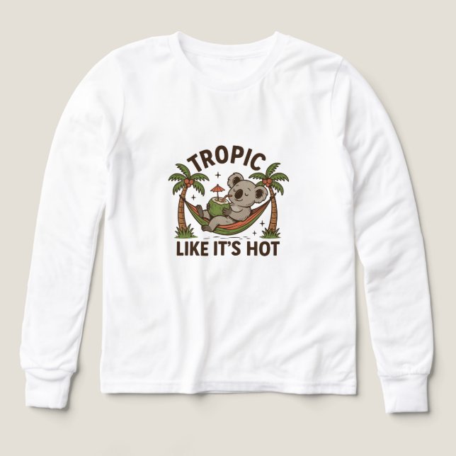  Chill Koala Vibes Tri-Blend Shirts (Design Front)