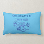 Chill Like A Pro™ At Lobster Beach™ Lumbar Pillow