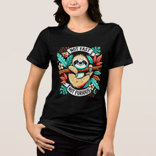 Chill Mode Activated - Sloth Tri-Blend Shirt