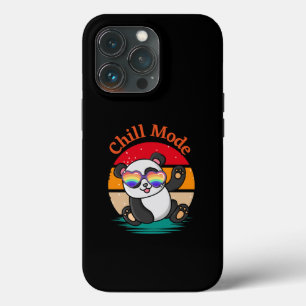 Chill Mode Panda iPhone 13 Pro Case