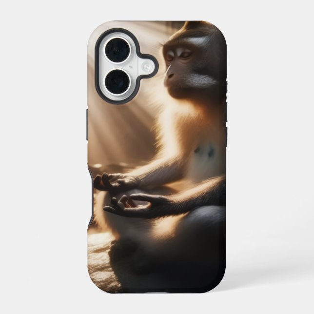 Chill Monkey Iphone Case (Back)
