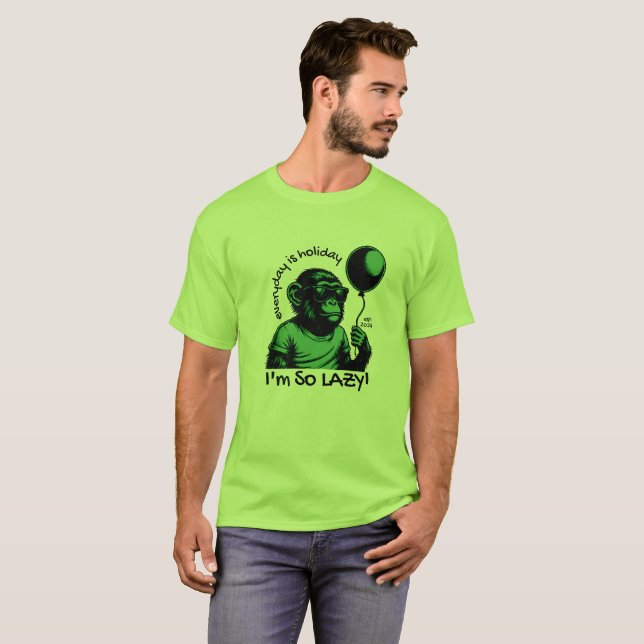 Chill Monkey Vibes T-Shirt (Front Full)