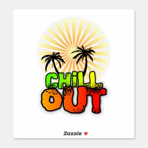 Chill Out decal