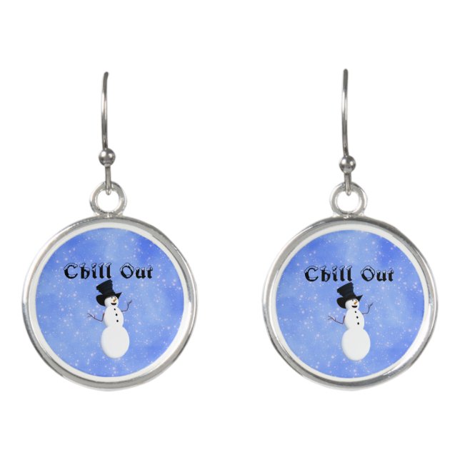 Chill Out Earrings (Front)