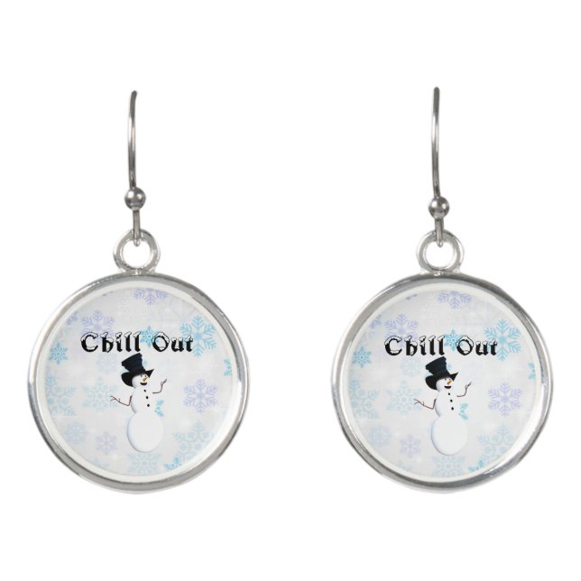 Chill Out Earrings (Front)