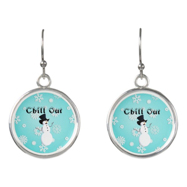 Chill Out Earrings (Front)
