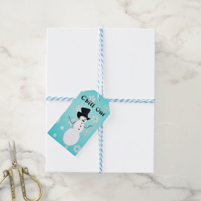 Chill Out Gift Tag (With Twine)