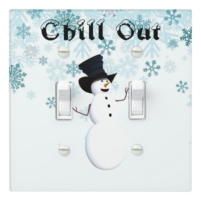 Chill Out Light Switch Cover (In Situ)