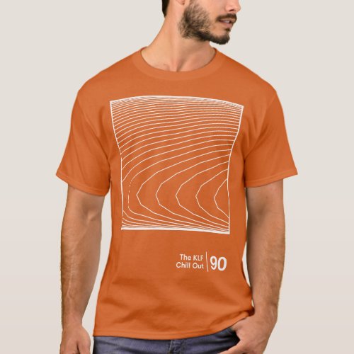 Chill Out Minimalist Graphic Artwork T_Shirt