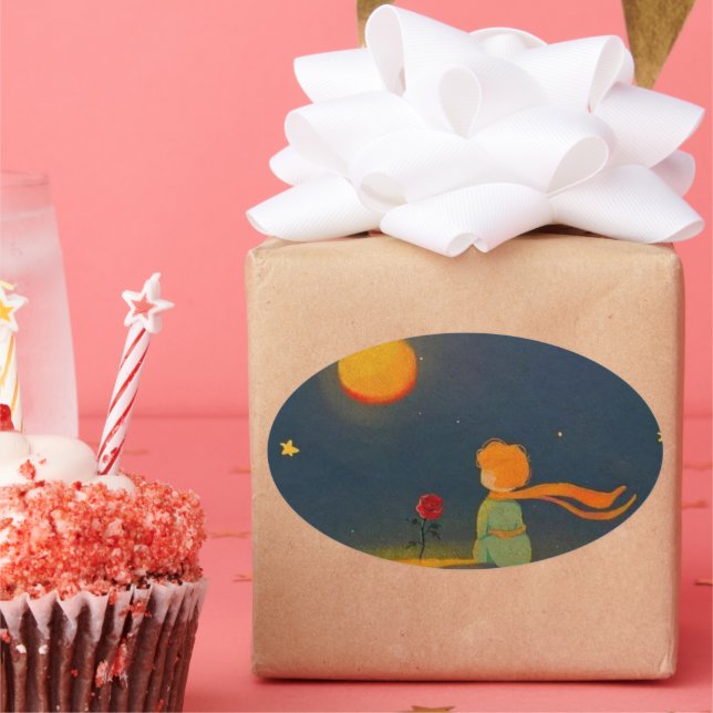 chill out  oval sticker (Party)