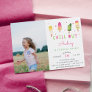Chill Out | Photo Birthday Party Invitation