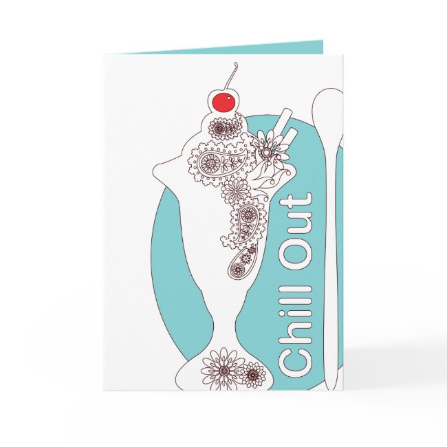 Chill Out - Retro Ice Cream Sundae Cute Funny