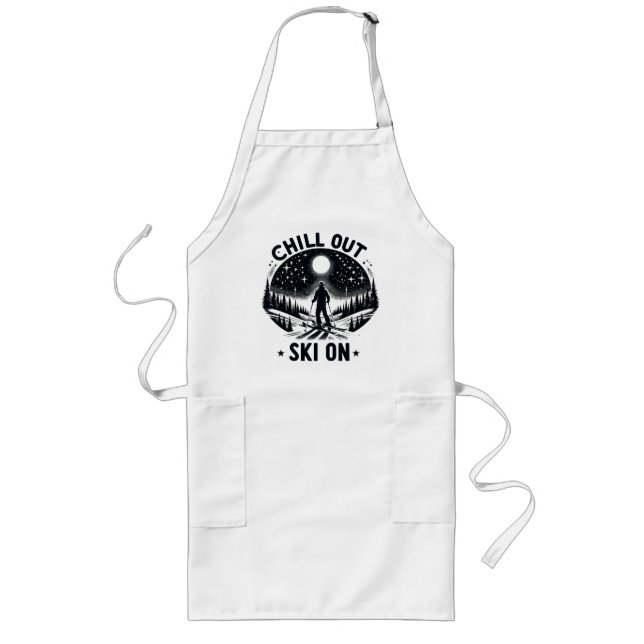 Chill out Ski on Long Apron (Front)