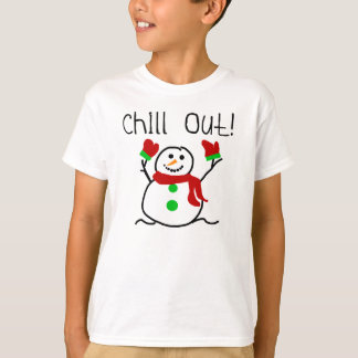 Chill Out Snowman T-Shirt