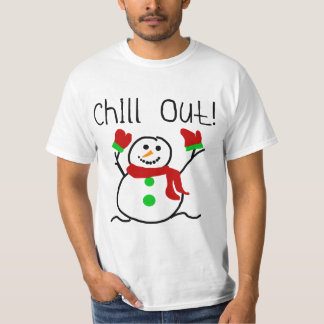 Chill Out Snowman Tshirts and Gifts