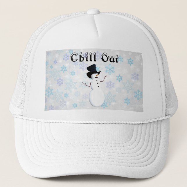 Chill Out Trucker Hat (Front)