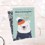 Chill Out | Winter Polar Bear Birthday Party Invitation