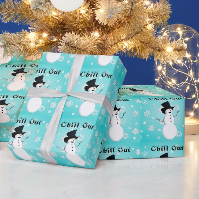 Chill Out Wrapping Paper (Holidays)