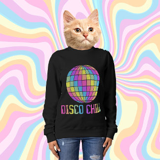 CHILL PASTEL DISCO BALL SWEATSHIRT