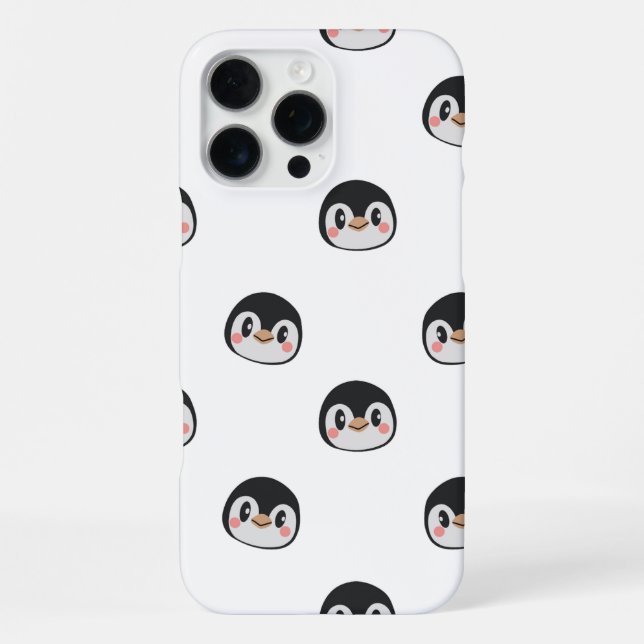  Chill Penguin Cute & Cool iPhone / iPad case (Back)