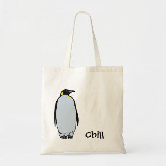 Chill Penguin Tote Bag