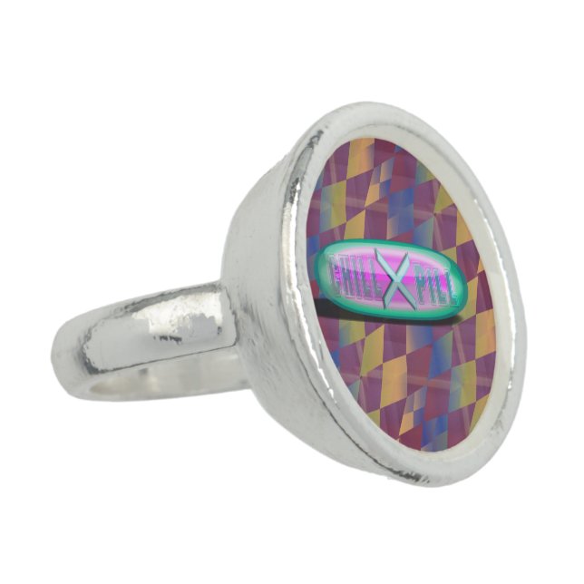 Chill Pill Chillax Relax Ring (Side)