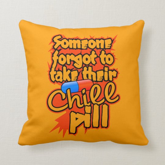 chill pill pillow