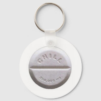 Chill Pill Keychain