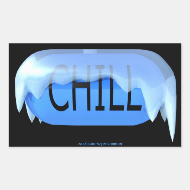 Chill Pill Stickers (Front)