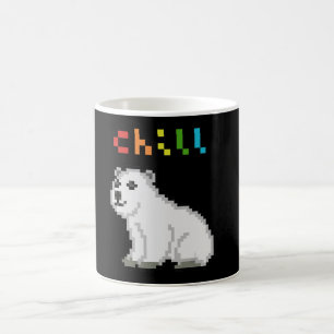 Chill Polar Bear Animal Lover Coffee Mug