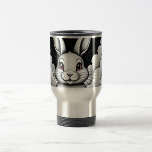 Chill Sky vibes Heavenly Bunny Travel Mug