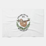 Chill Sloth, USA Animal Kitchen Towel