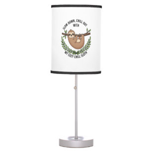Chill Sloth, USA Animal Table Lamp