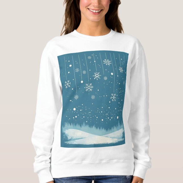 Chill Style for the Cold Season Sweatshirt (Front)