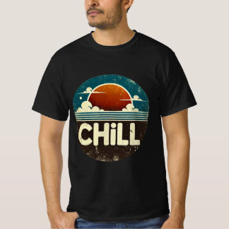 Chill Sunset: Clouds and Ocean Serenity T-Shirt