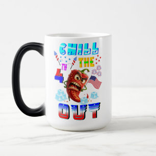 Chill The 4th Out Color Morph Mug